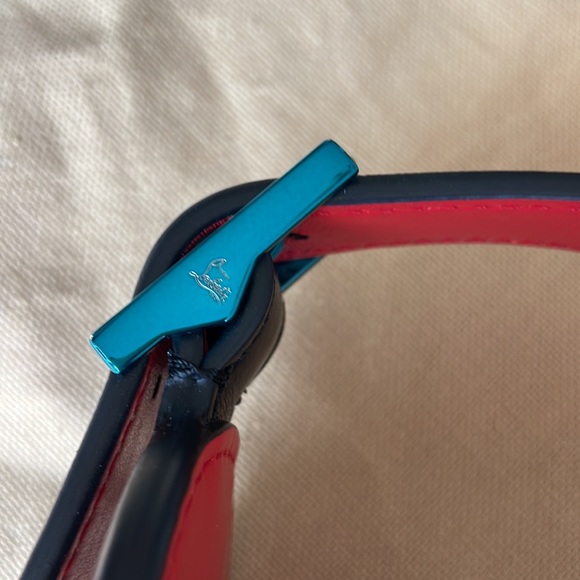 Christian louboutin Carasky hobo courones black leather bag $1890 - Picture 11 of 14